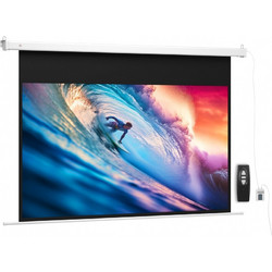 HOMCOM 001-015V93WT Ηλεκτρική Οθόνη Προβολής Projector Τοίχου / Οροφής 16:9 293x193cm / 120"