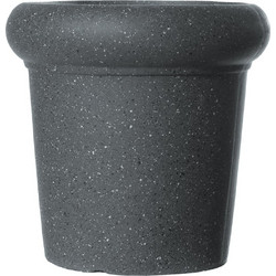 Supergreens Spot M Γλάστρα Στρογγυλή Πήλινη Ανθρακί 38x38cm B-2270-8