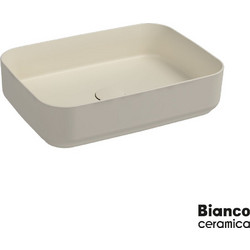 Bianco Punto Επικαθήμενος Νιπτήρας Μπάνιου Πορσελάνης 50x36cm Μπεζ 508-34050-311