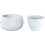 Prosperplast Splofy Bowl Γλάστρα Στρογγυλή Πλαστική Λευκή 37x21.8cm DKSP370-S449