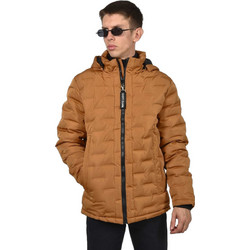 Berto Lucci Ανδρικό Μπουφάν Χειμωνιάτικο Puffer Καφέ 09252-CAUSE-5002