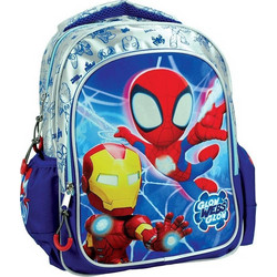 Gim Spidey Σχολική Τσάντα Πλάτης Νηπιαγωγείου Μπλε 337-12054