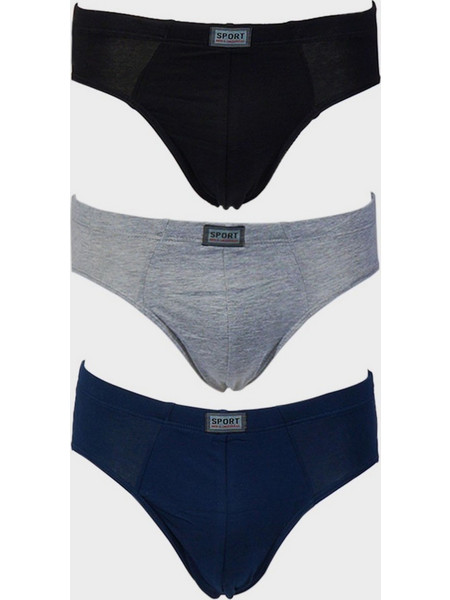 Gsecret Ανδρικά Σλιπ Βαμβακερά 3Pack 3P32097-24765