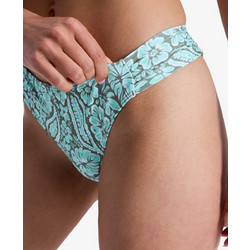 Roxy Wildside Bikini Slip Floral Γαλάζιο ERJX405219-GLD6