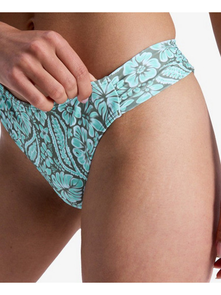 Roxy Wildside Bikini Slip Floral Γαλάζιο ERJX405219-GLD6