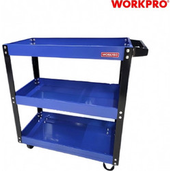 WORKPRO Τροχήλατος Εργαλειοφόρος Μεταλλικός με 3 Ράφια WP285001