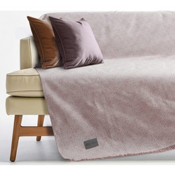 Lino Home Ριχτάρι Διθέσιου Καναπέ 180x250 Serpente Ροζ