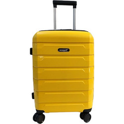 Seagull SG180 Βαλίτσα Μεγάλη 74x48x30cm με 4 Ρόδες Κίτρινη