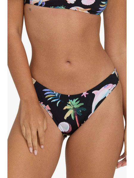 Billabong Party Wave Bikini Slip Μαύρο Πολύχρωμο BL00033