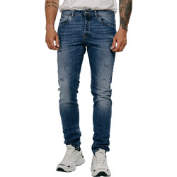 Cover Denis Ανδρικό Τζιν Παντελόνι Ελαστικό Slim Εφαρμογή Navy Μπλε E7581-31
