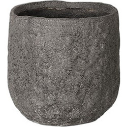 Collezione Γλάστρα Στρογγυλή Ανθρακί 60x60cm 2557126