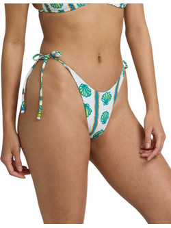 Billabong Salty Waves Bikini Brazil Λευκό Πράσινο 24O231616-SCS1