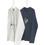 Mayoral Σετ Παιδικά T-Shirt Μακρυμάνικα Γκρι Navy Μπλε 16-07045-083