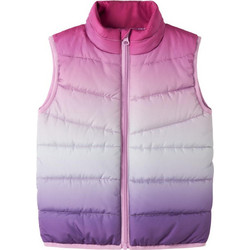 Name It Ombre Αμάνικο Παιδικό Μπουφάν Χειμωνιάτικο Puffer Ροζ Μωβ 13243652