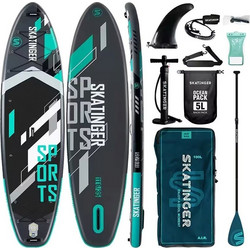 Skatinger 11'6" Φουσκωτή Σανίδα SUP Yoga 350cm
