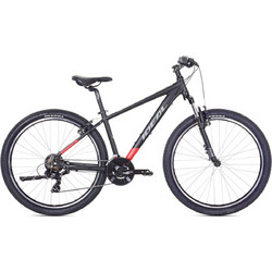 Ideal Trial Ποδήλατο Trekking 27.5" Αλουμινίου με 21 Ταχύτητες Μαύρο