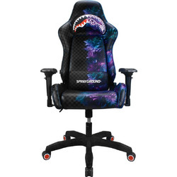 Sprayground Καρέκλα Gaming Δερματίνης με Ρυθμιζόμενα Μπράτσα Μαύρη Z632
