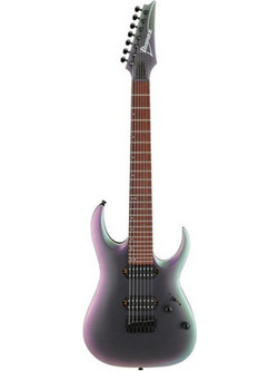 Ibanez RGA742EX Ηλεκτρική Κιθάρα ST Style με Μαγνήτες HH & Ταστιέρα Jatoba 7 Χορδών Black Aurora Burst