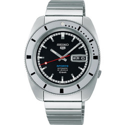Seiko 1968 Recreation Limited Edition Ανδρικό Ρολόι με Ασημί Μεταλλικό Μπρασελέ SRPL05K1J