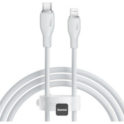 Baseus P10355701221-00 USB-C to Lightning Cable 20W 1.2m White