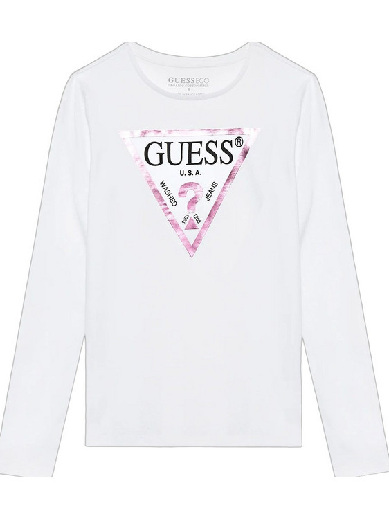 Guess Παιδικό T-Shirt Λευκό J84I36K8HM0-G011