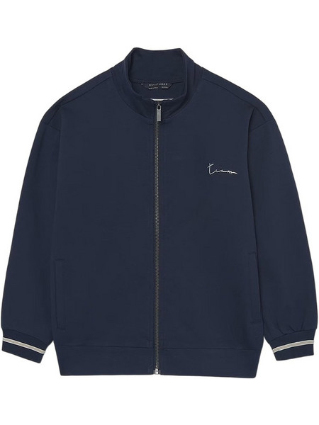 Mayoral Παιδική Ζακέτα Φούτερ με Φερμουάρ Navy Μπλε 07418-097