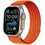 Tech-Protect Nylon Sport Λουράκι Υφασμάτινο Orange (Apple Watch 44 / 45 / 46 / 49mm)