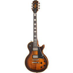 Epiphone Les Paul Custom Widow Ηλεκτρική Κιθάρα Single Cut με Μαγνήτες HH & Ταστιέρα Ebony Orange Burst