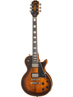 Epiphone Les Paul Custom Widow Ηλεκτρική Κιθάρα Single Cut με Μαγνήτες HH & Ταστιέρα Ebony Orange Burst