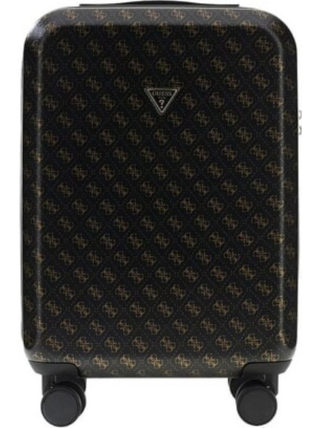 Guess Latona TWHK9211983 Βαλίτσα Καμπίνας 53x32x22cm με 4 Ρόδες Καφέ