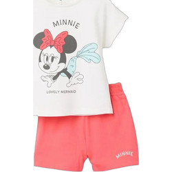 Zippy Minnie Mouse Βρεφικό Σετ για Κορίτσι Καλοκαιρινό Μπεζ Κοραλί 31078710038