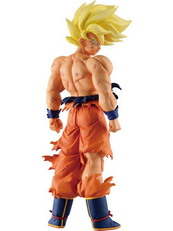Banpresto Dragon Ball Z The Chronicle of Goku Ichibansho Masterlise Super Saiyan Son Goku 25cm