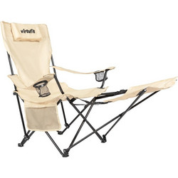 Virtufit Καρέκλα Παραλίας Αλουμινίου Μπεζ VFW14004
