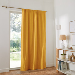 La Redoute Κουρτίνα Συσκότισης με Τρέσα 140x180 Panason 351188804 Ώχρα