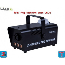 Ibiza Light & Sound LSM400 LSM400LED-BK Μηχανή Ομίχλης