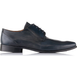 Northway Ανδρικά Σκαρπίνια Derby Δερμάτινα Navy Μπλε 310