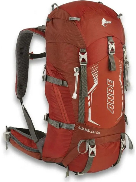 Ande Adamello Ορειβατικό Σακίδιο 50lt Κόκκινο Z50002-0400