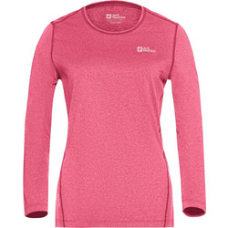 Jack Wolfskin Γυναικείο Αθλητικό T-Shirt Ισοθερμικό Φούξια 1808961-H0081