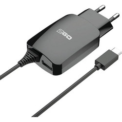 2GO 797167 Φορτιστής με Καλώδιο Lightning με Θύρα USB-A 12W Black