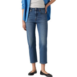 Levi's 501 Γυναικείο Τζιν Παντελόνι Κανονική Εφαρμογή Μπλε 36200-0411