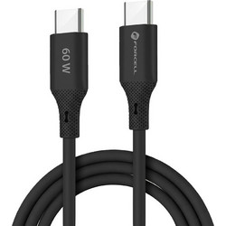 Forcell F-Energy C344 USB-C to USB-C 60W 1m Black 5903396395307