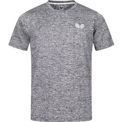Butterfly Ανδρικό Αθλητικό T-Shirt Γκρι 43370