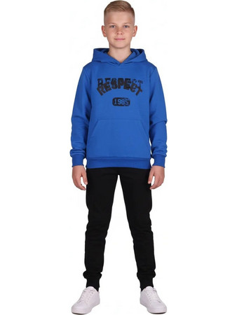 Joyce Παιδικό Σετ Φόρμας Royal Blue Μαύρο 2664140