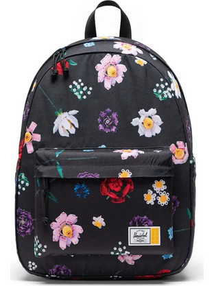 Herschel Lego Classic Falling Florals Σχολική Τσάντα Πλάτης Δημοτικού Μαύρη 11603-07027