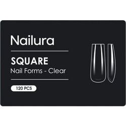 Nailura 70528 Square Tips Νυχιών 120τμχ