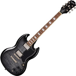 Epiphone SG Tribute Plus Ηλεκτρική Κιθάρα Double Cut με Μαγνήτες HH & Ταστιέρα Indian Laurel Ebony Burst