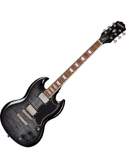 Epiphone SG Tribute Plus Ηλεκτρική Κιθάρα Double Cut με Μαγνήτες HH & Ταστιέρα Indian Laurel Ebony Burst