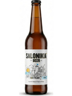 Sknipa Salonikia Honey Pilsner 5.6% Μπουκάλι 500ml