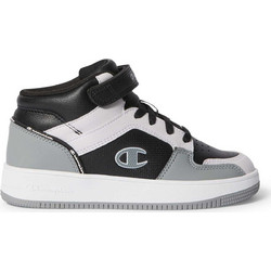 Champion Rebound 2.0 Παιδικά Sneakers Μποτάκια Μαύρα Γκρι S32498-KK003