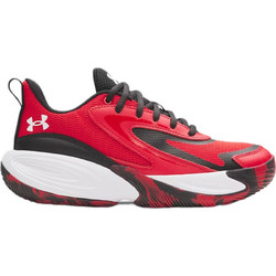 Under Armour Lockdown 8 Παιδικά Αθλητικά Παπούτσια για Μπάσκετ Κόκκινα 6009398-600